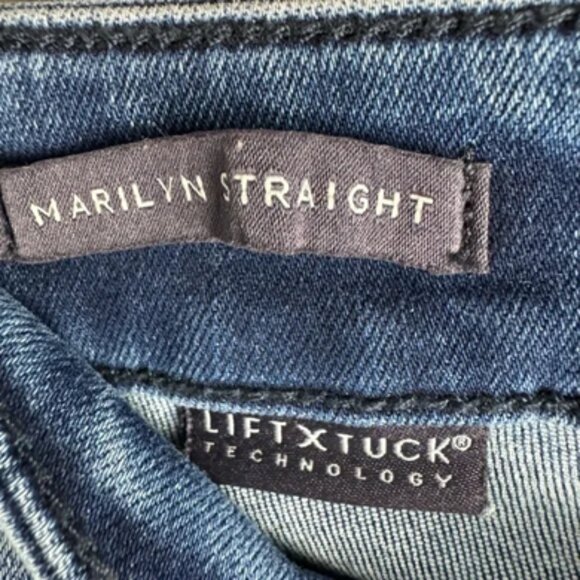 NYDJ Marilyn Straight Jeans-Size 6 - Picture 4 of 5